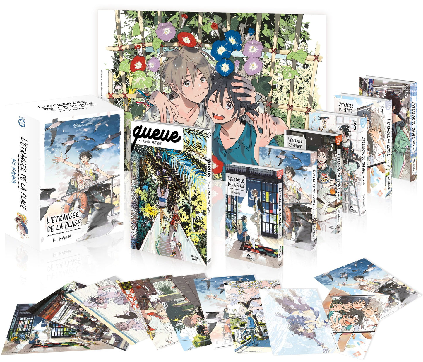 L'étranger de la plage : Tomes 1 à 6 - Coffret Collector