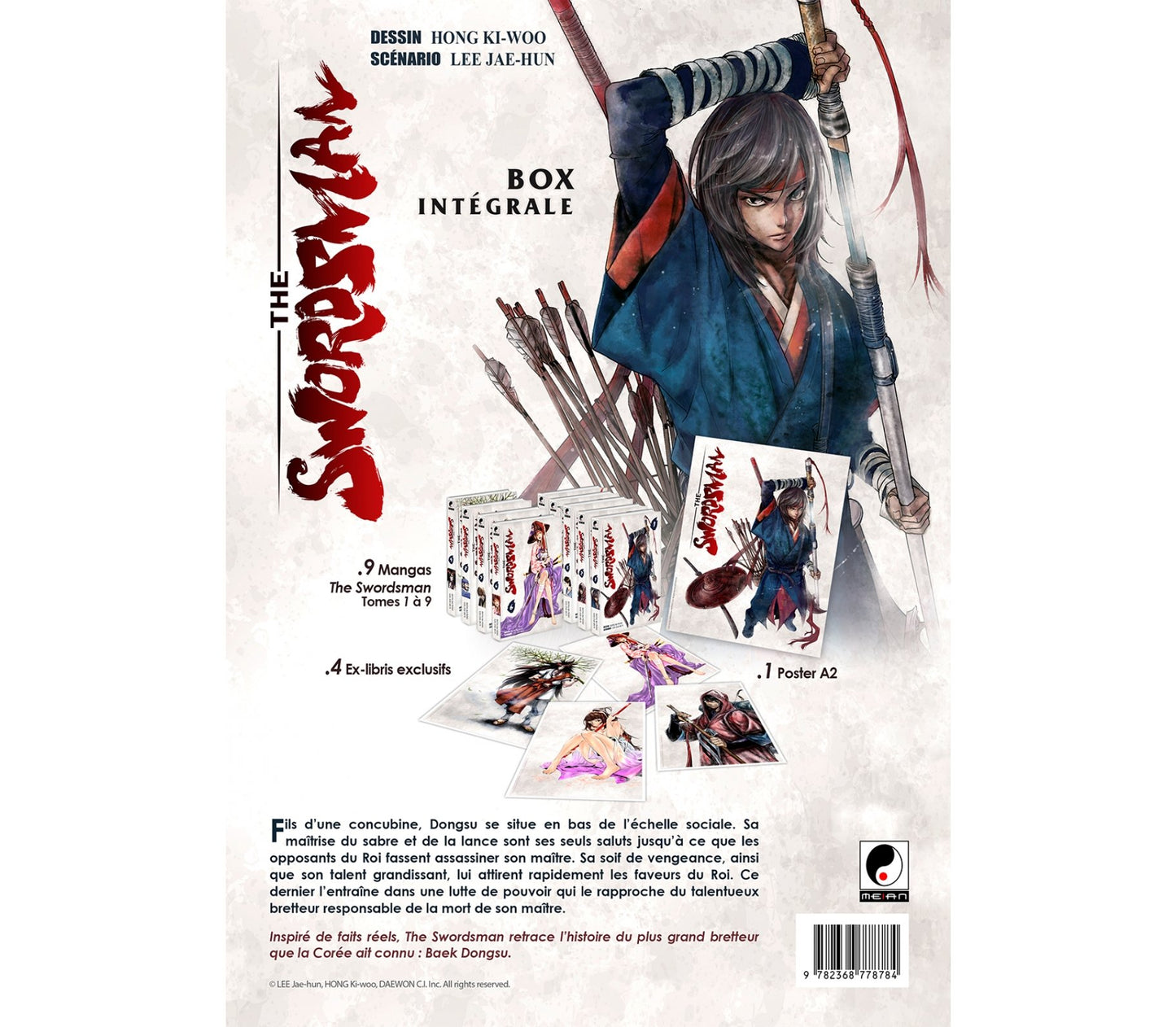 The Swordsman - Integrale (tomes 1 a 9) - Coffret 9 mangas Collector