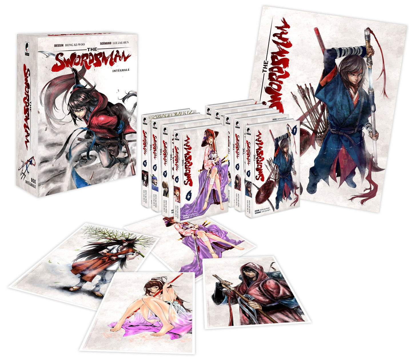 The Swordsman - Integrale (tomes 1 a 9) - Coffret 9 mangas Collector