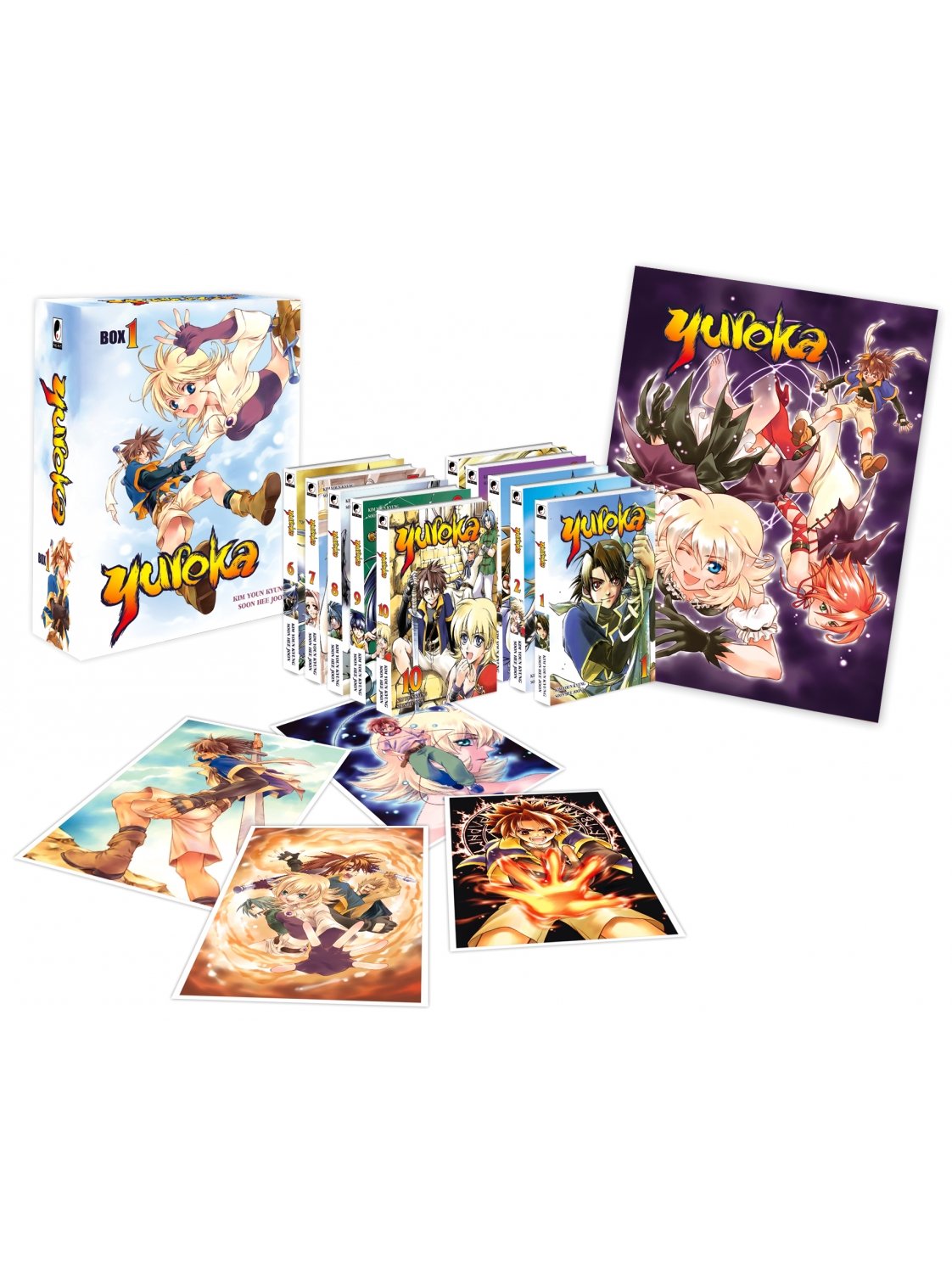 Yureka - Partie 1 (tomes 1 a 10) - Coffret Collector Limite