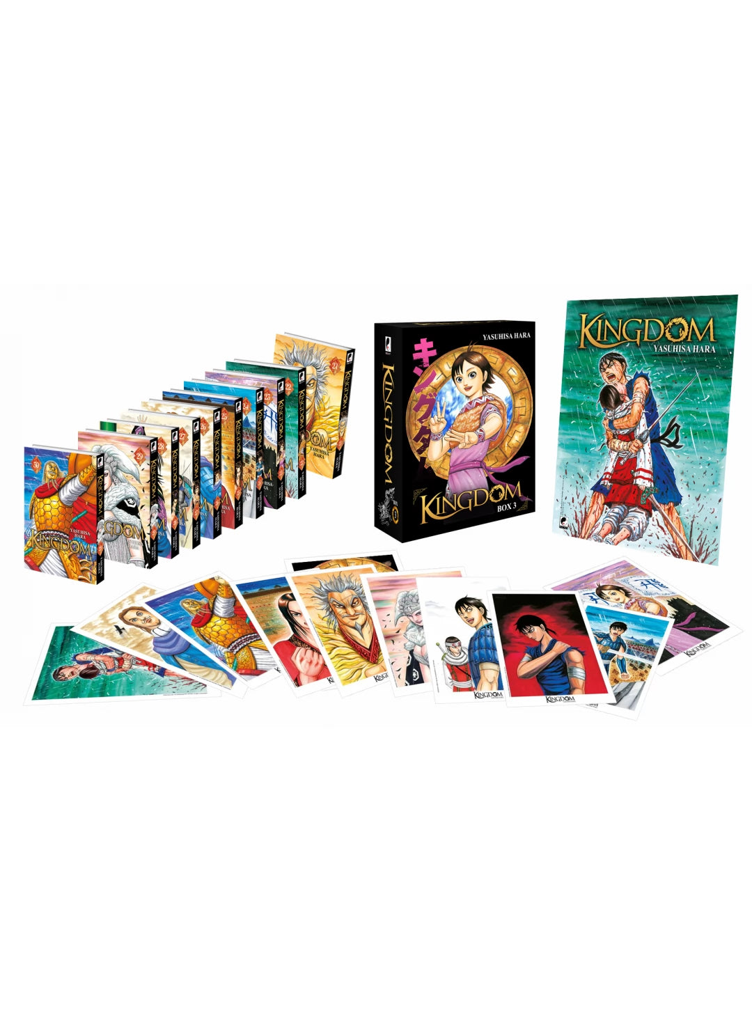 Kingdom - Partie 3 - Coffret Collector (tomes 21 à 30)
