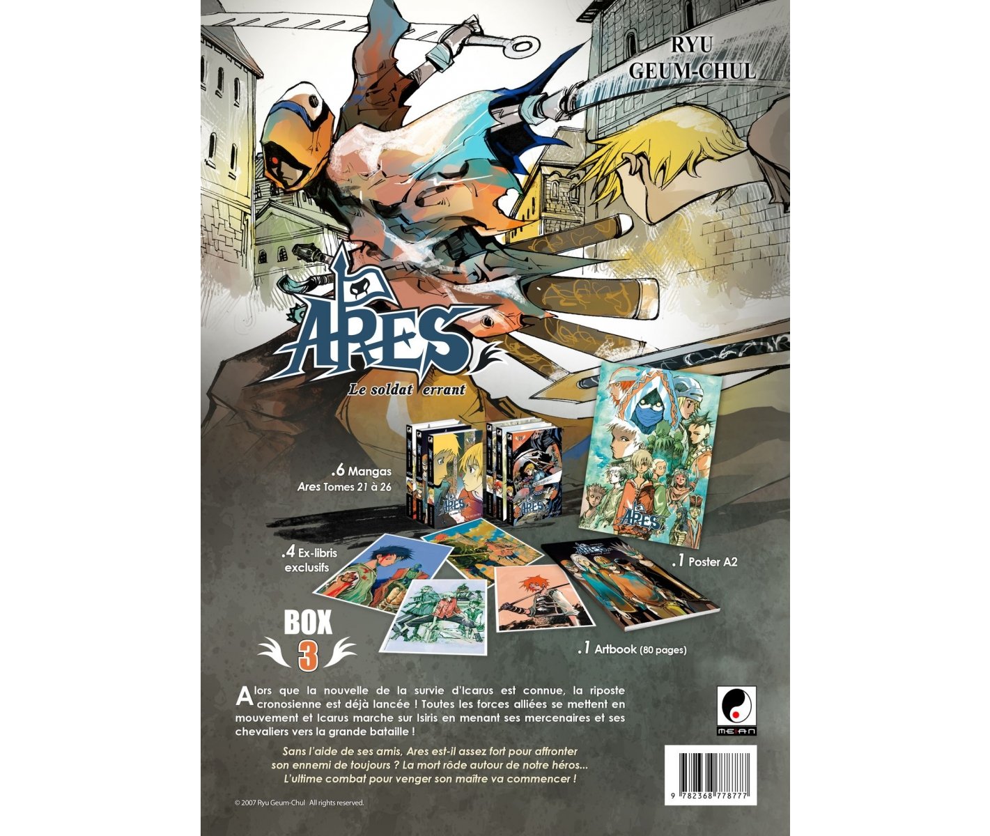 Ares - Partie 3 (tomes 21 a 26) - Coffret Collector Limite