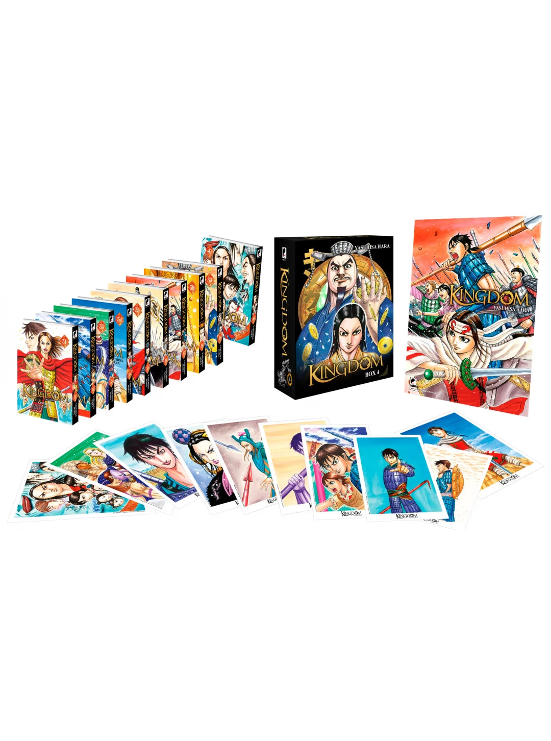 Kingdom - Partie 4 - Coffret Collector (tomes 31 à 40)