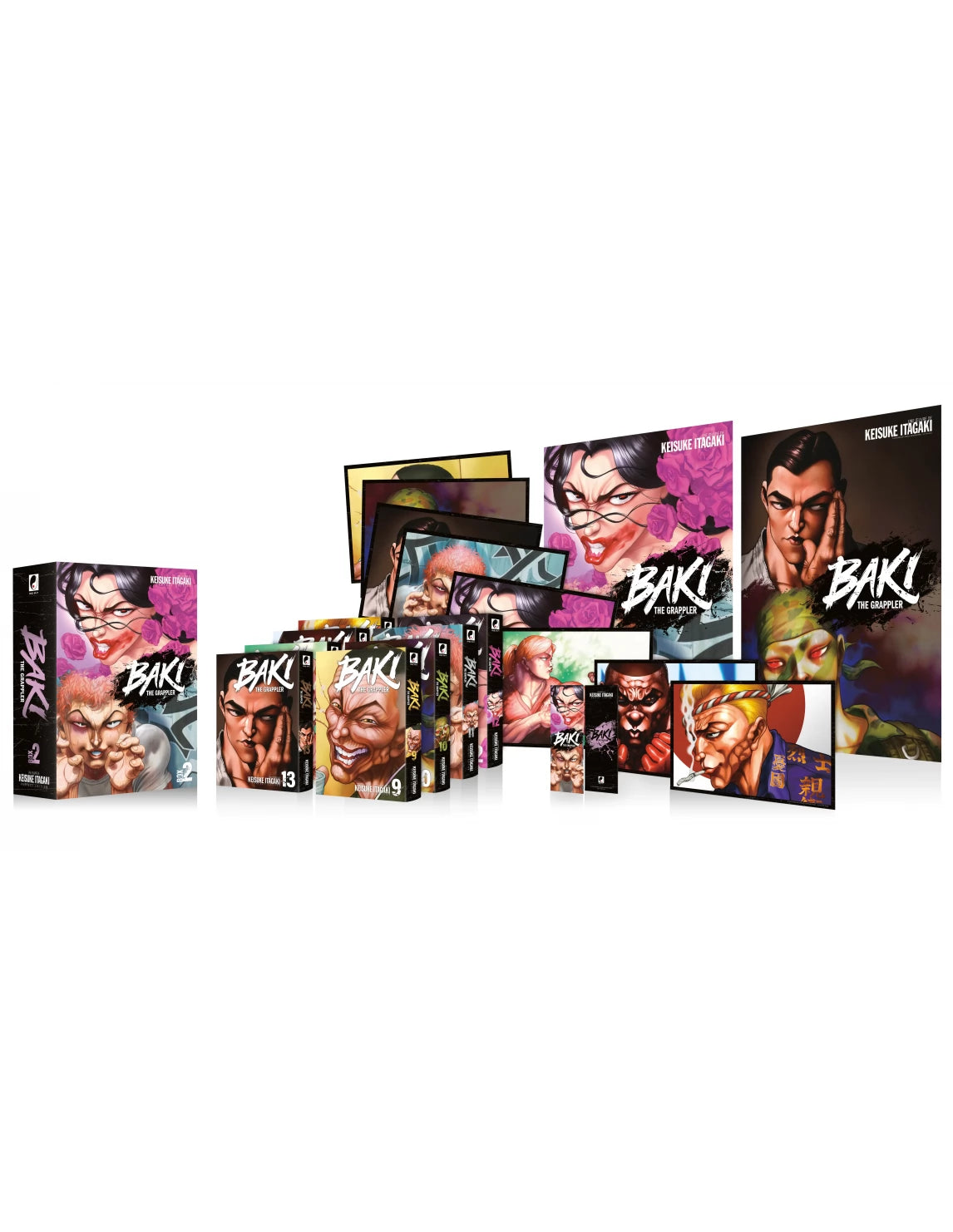 Baki the Grappler - Perfect Edition - Partie 2 - Coffret Collector (tomes 9 à 16)