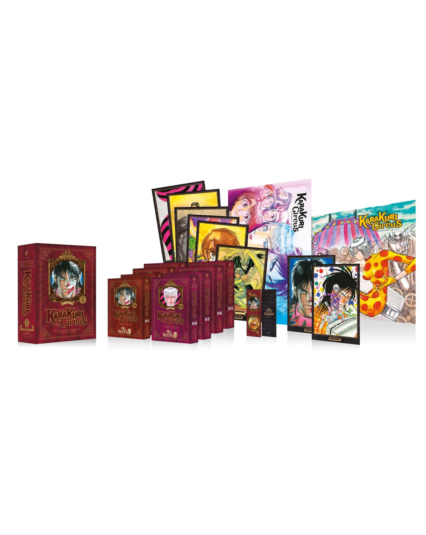 Karakuri Circus - Perfect Edition - Partie 1 - Coffret Collector (tomes 1 à 8)