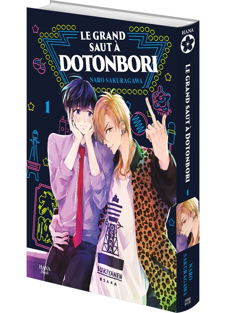 Le grand saut à Dotonbori - Tome 01