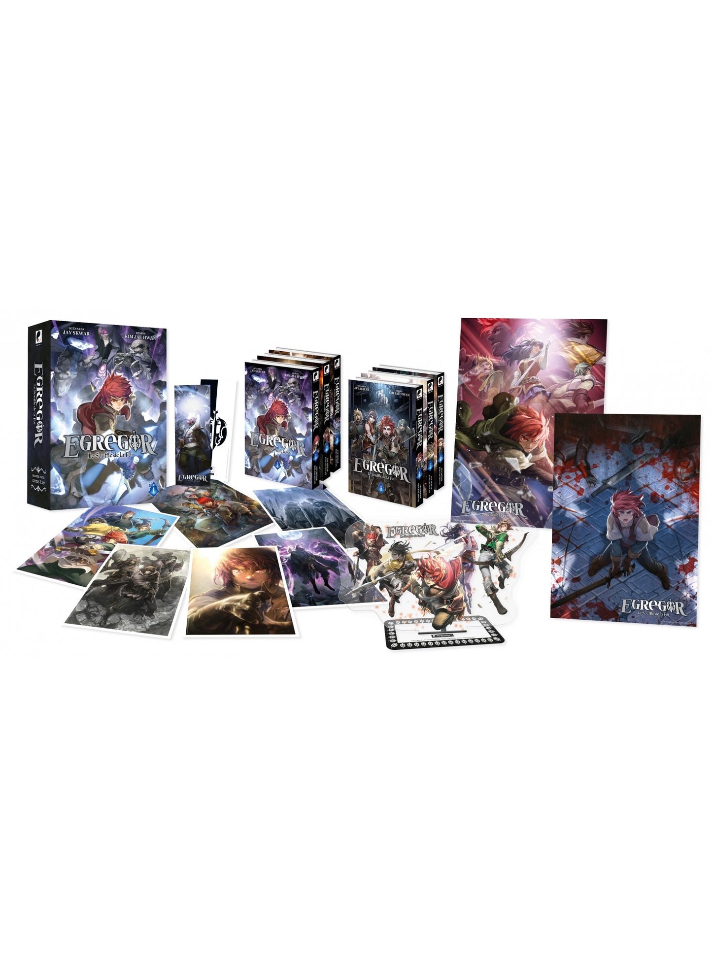 Egregor - Partie 1 (Tomes 01 à 06) - Coffret 6 Mangas Collector
