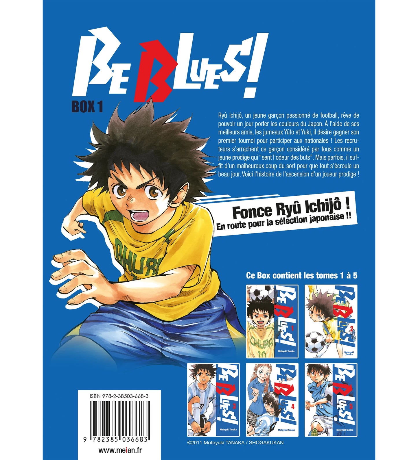 Be Blues! - Partie 1 (Tomes 1 à 5) - Coffret 5 mangas