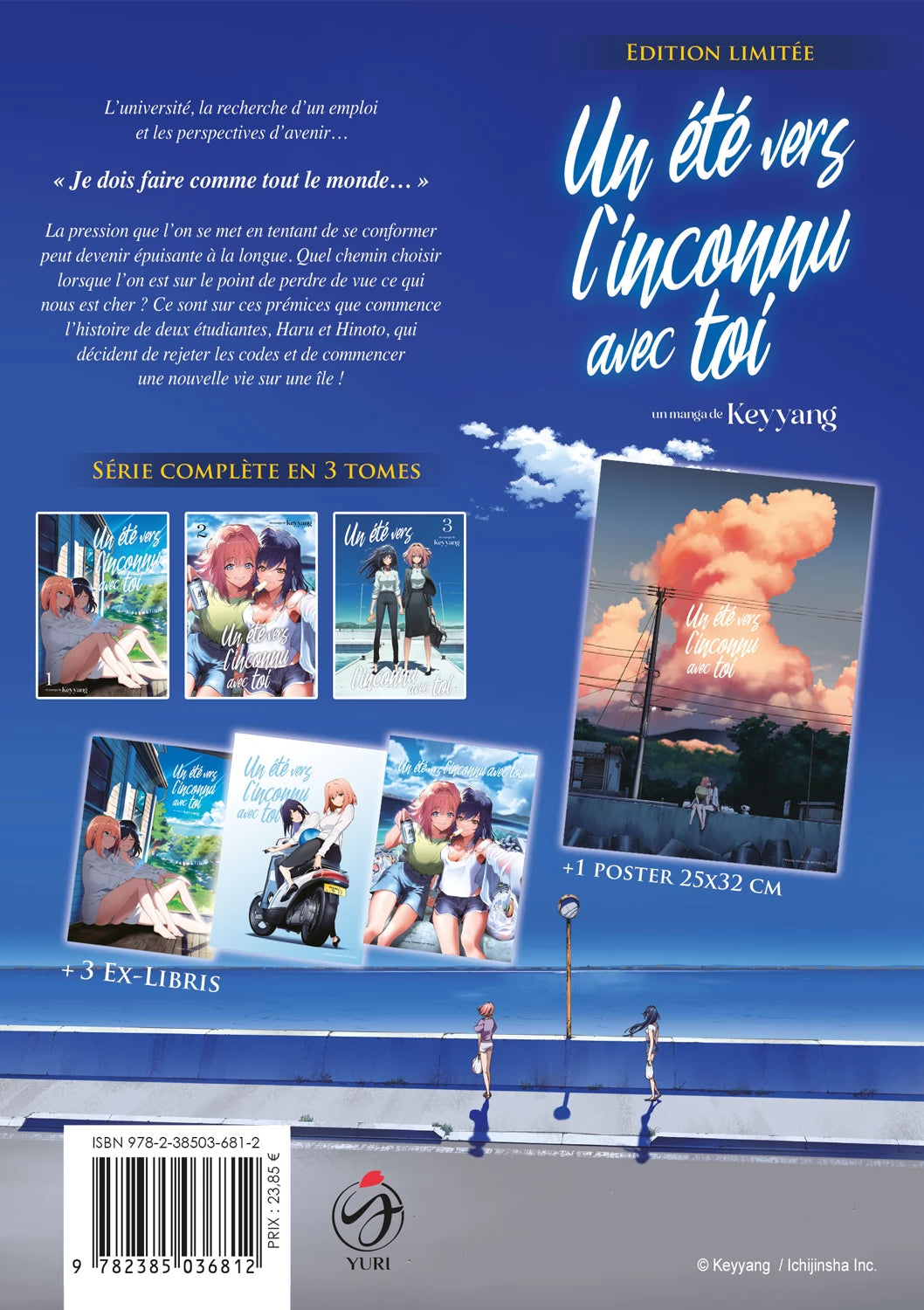 Un été vers l'inconnu avec toi - Tome 1 à 3 - Coffret