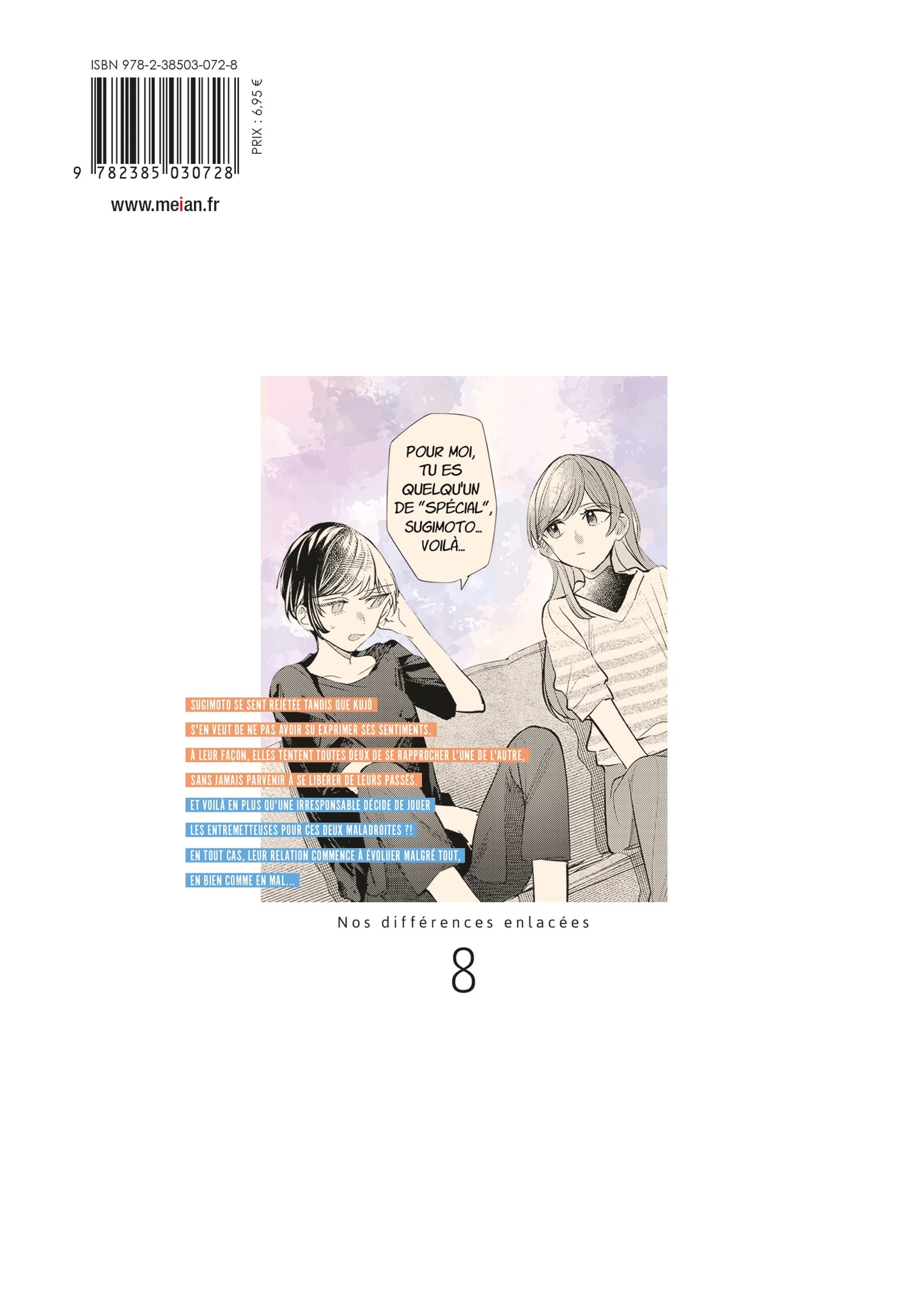 Nos différences enlacées - Tome 08