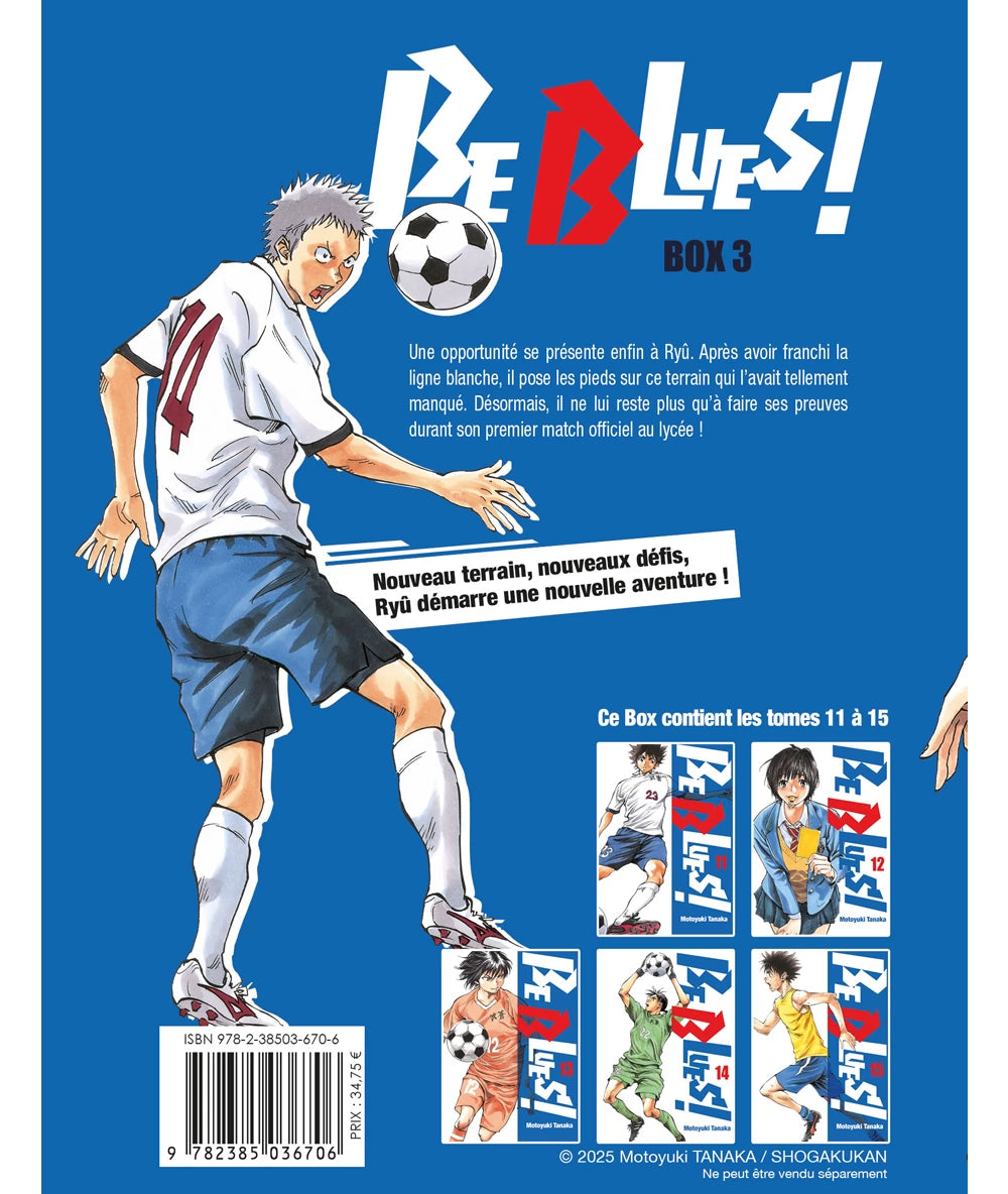 Be Blues! - Partie 3 (Tomes 11 à 15 ) - Coffret 5 mangas