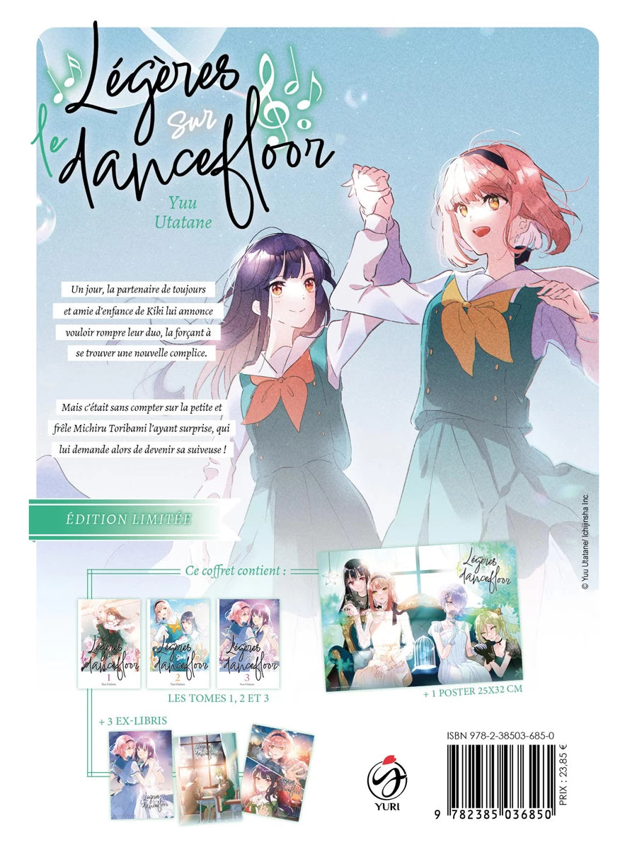 Légères sur le dancefloor - Partie 1 (Tomes 1 à 3) - Coffret 3 mangas