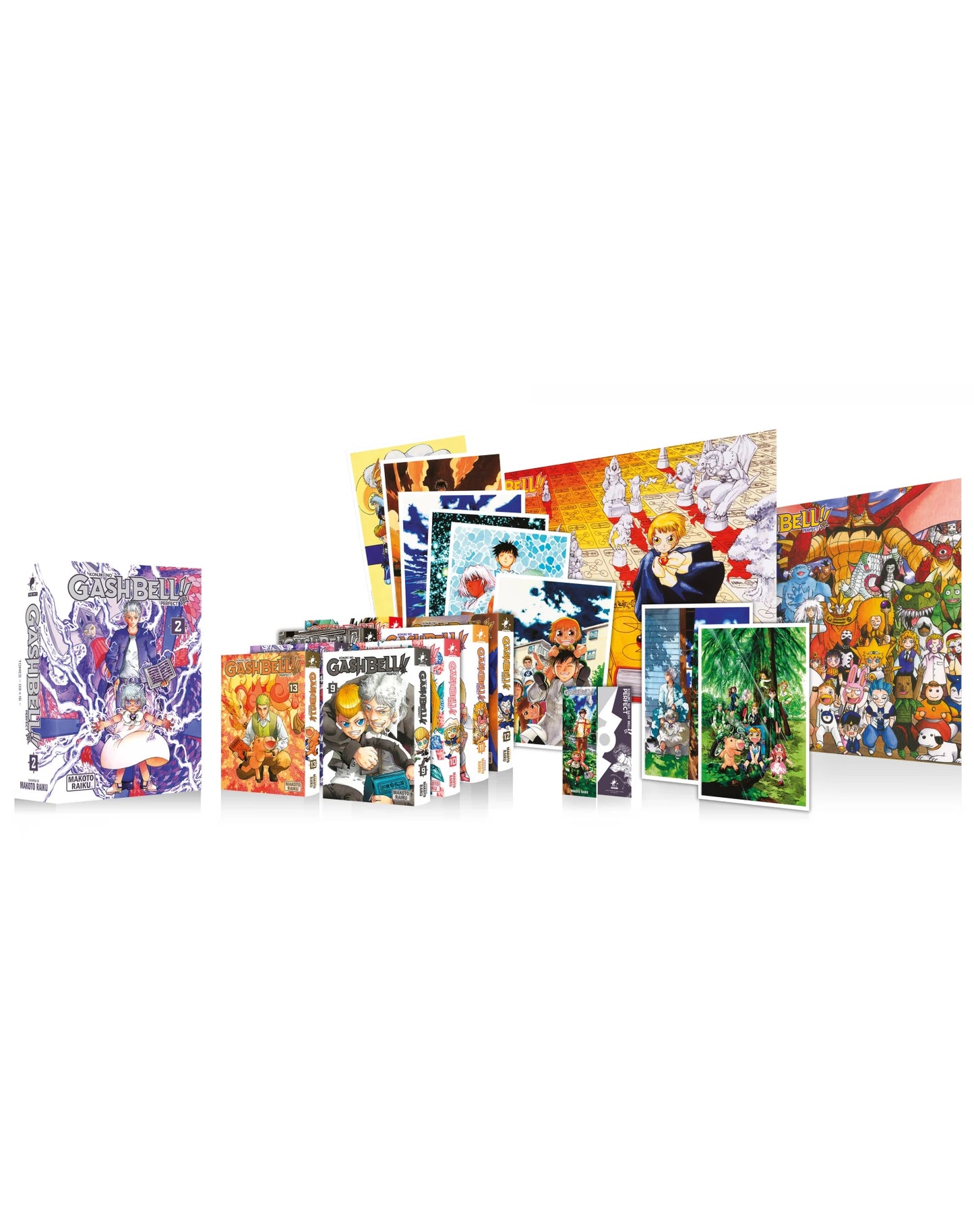 Gash Bell!! - Perfect - Partie 2 - Coffret Collector (tomes 9 à 16)