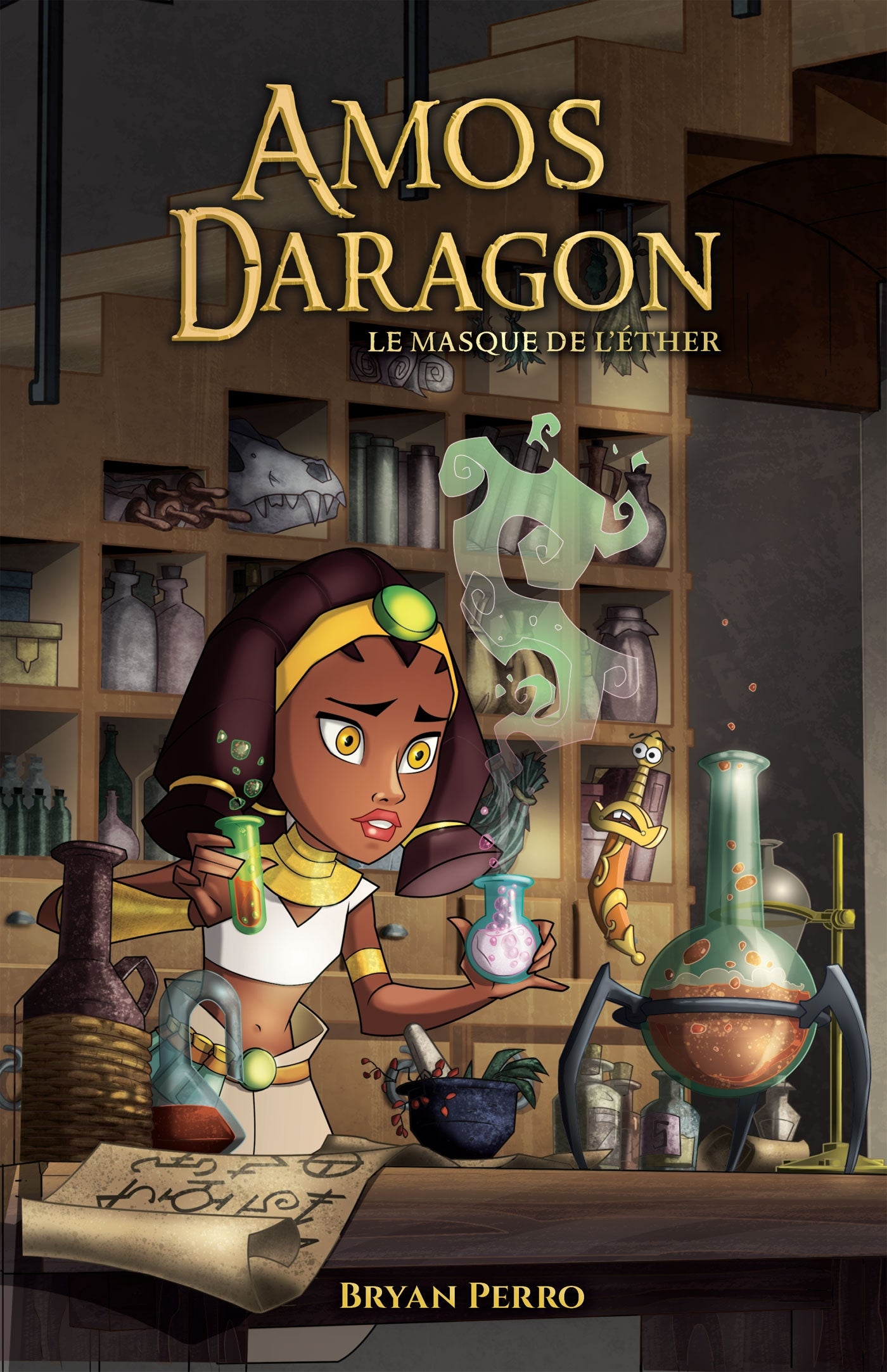 Amos Daragon - T.11 : Le masque de l'éther