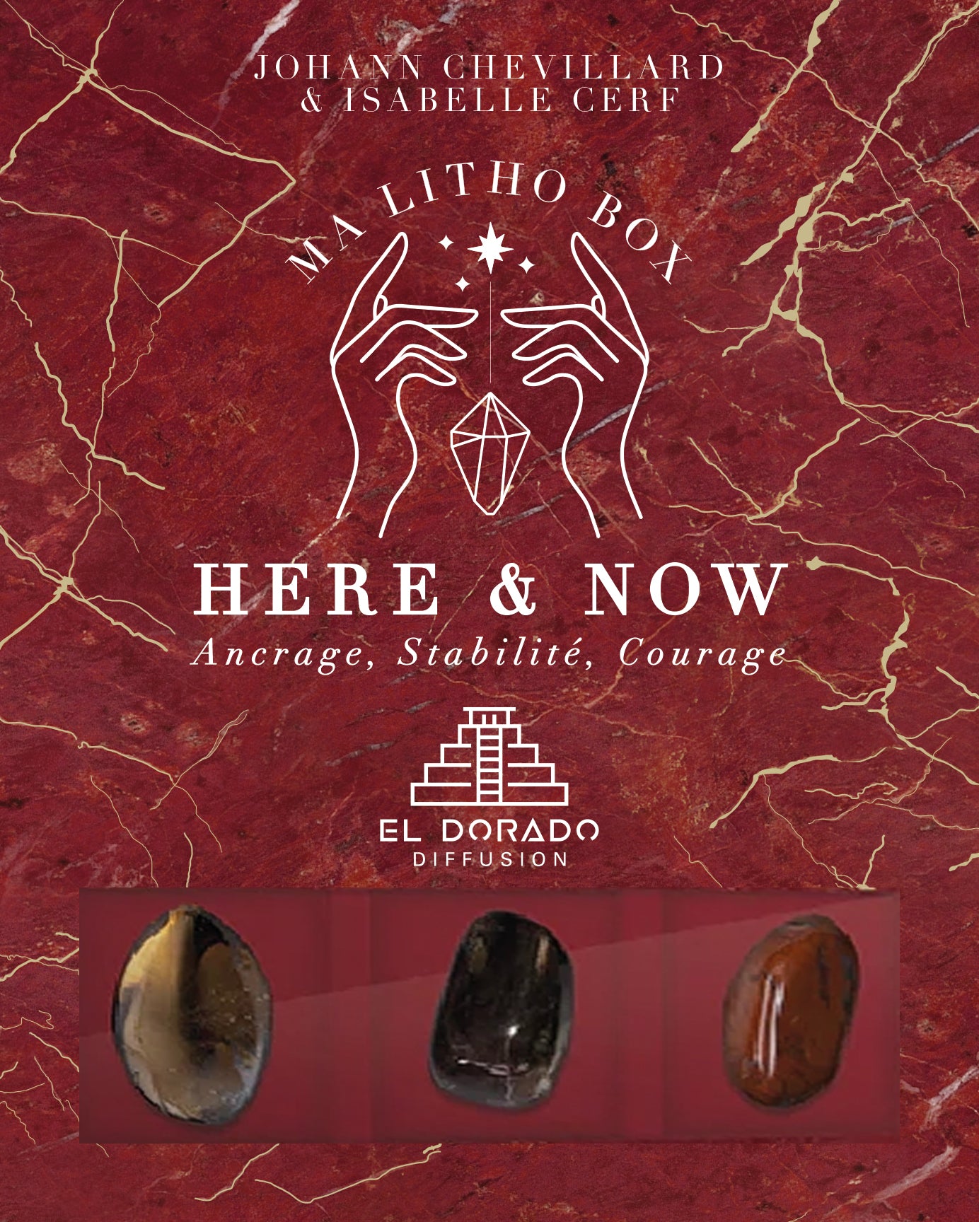 Ma Litho Box Here & Now : Ancrage, Stabilité, Courage