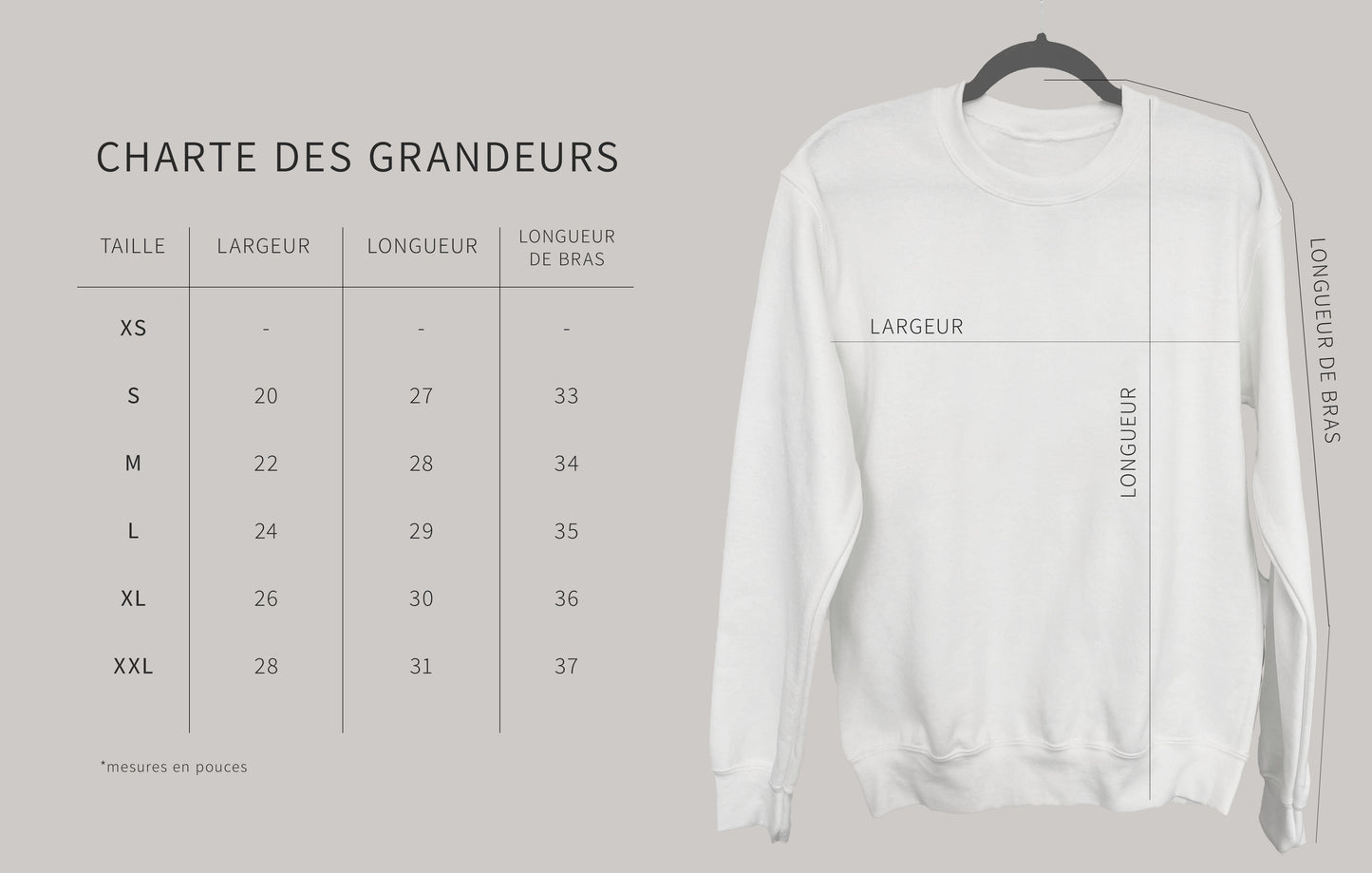 Sweatshirt - Corbeau
