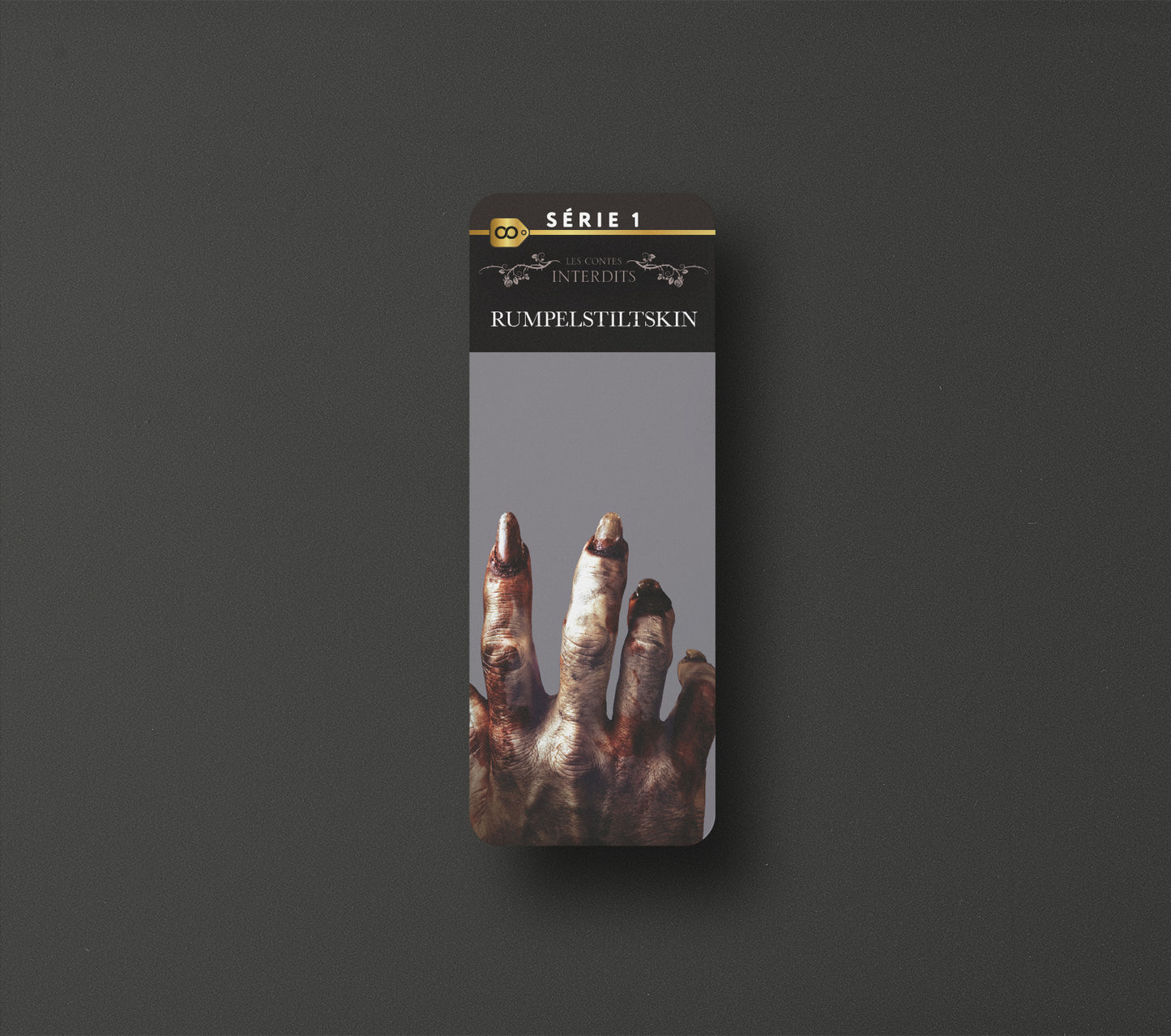 Signet métallique de collection et ebook - RUMPELSTILTSKIN