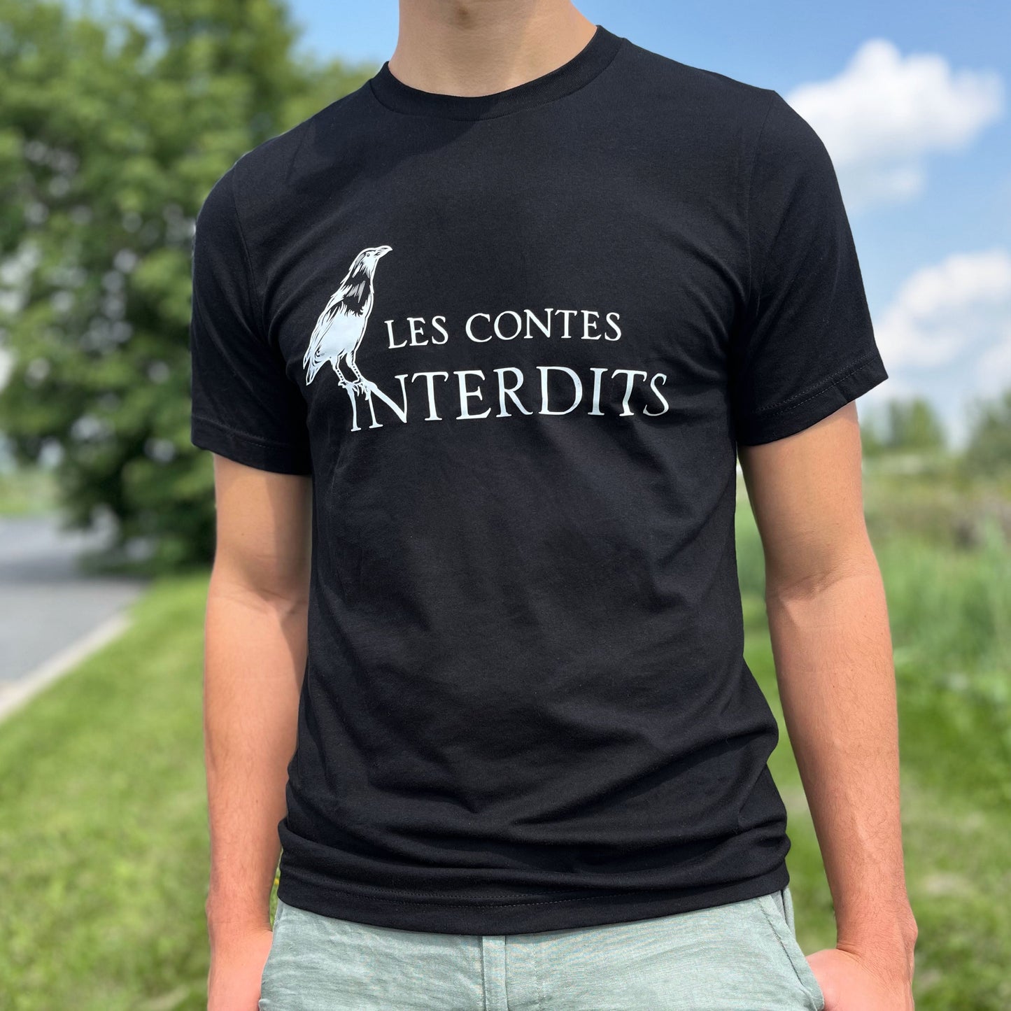 T-shirt - Corbeau