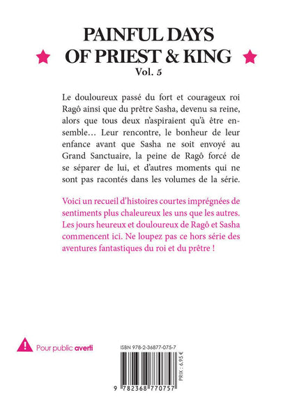 Painful Days of Priest and King - The Priest Tome 5 - Livre (Roman)