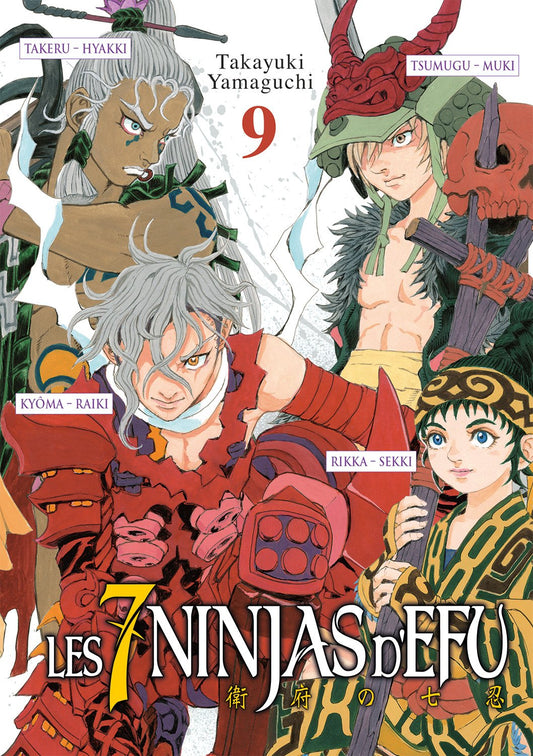 Les 7 Ninjas d'Efu - Tome 09