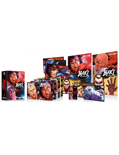 Baki the Grappler - Perfect Edition - Partie 1 - Coffret Collector (tomes 1 à 8)