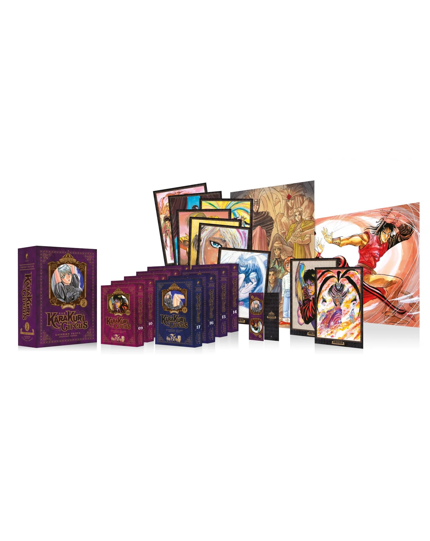 Karakuri Circus - Perfect Edition - Partie 2 - Coffret Collector (tomes 9 à 17)