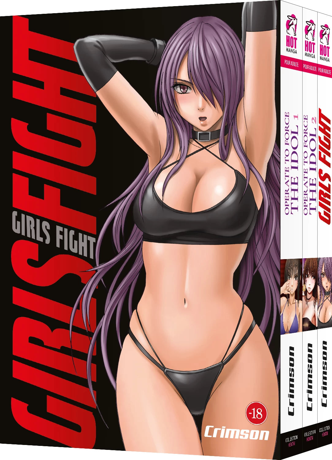 Crimson Sélection - Coffret - 3 Tomes (Hentai)