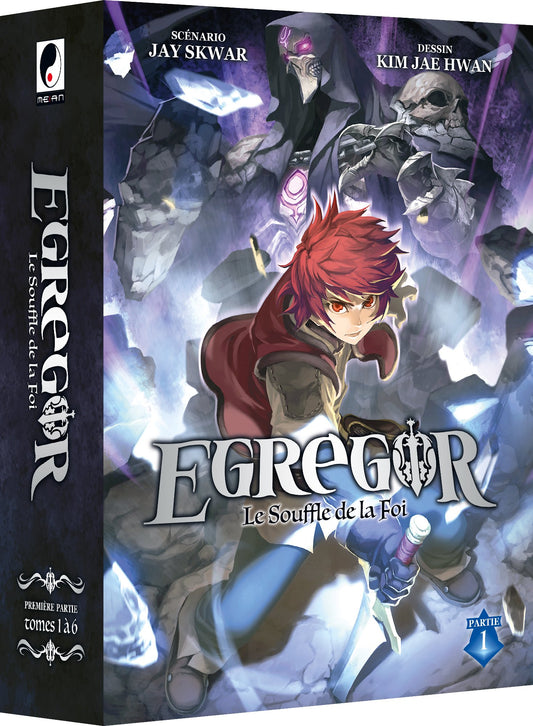 Egregor - Partie 1 (Tomes 01 à 06) - Coffret 6 Mangas Collector