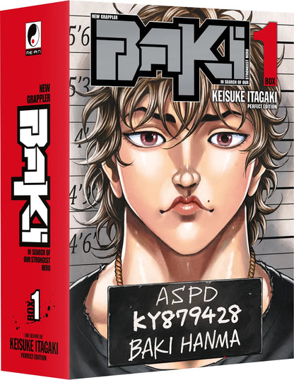 New Grappler Baki - Perfect Edition - Partie 1 - Coffret Collector (tomes 1 à 8)