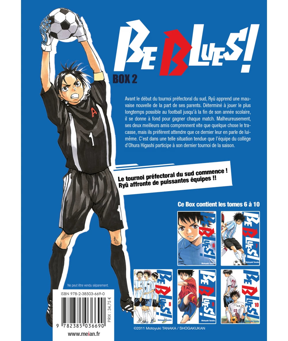 Be Blues! - Partie 2 (Tomes 6 à 10) - Coffret 5 mangas