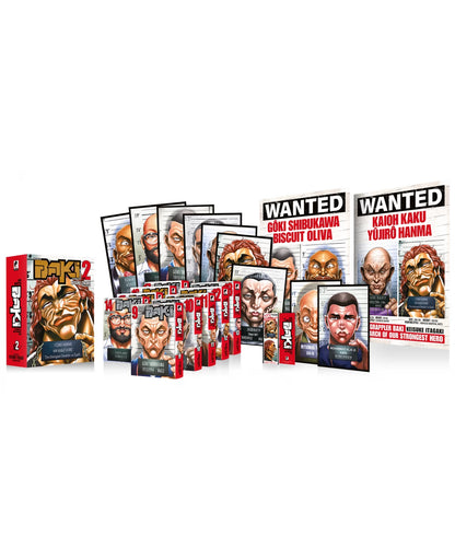 New Grappler Baki - Perfect Edition - Partie 2 - Coffret Collector (tomes 9 à 17)