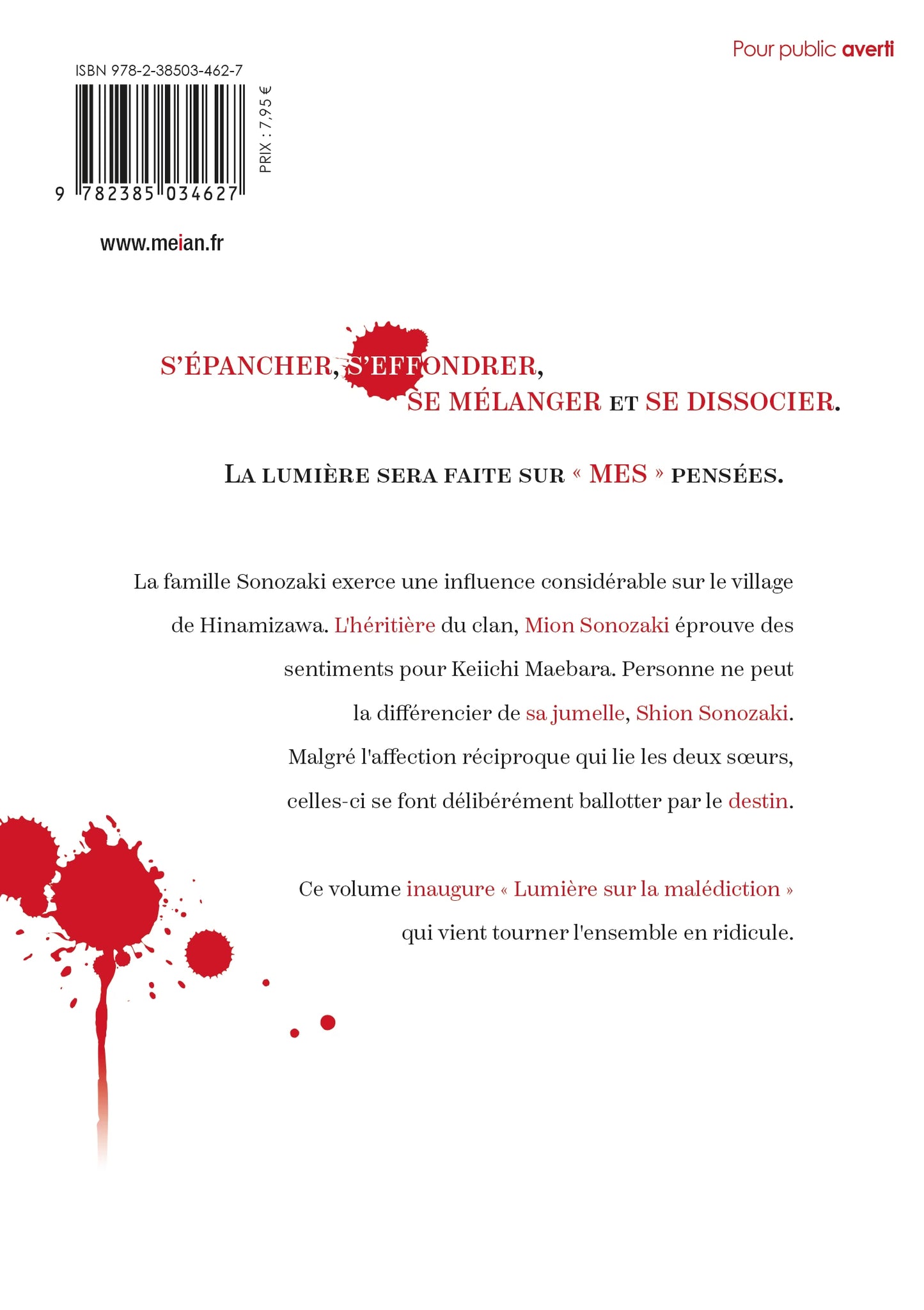 Higurashi - Le Sanglot des Cigales : Meguri - Tome 03