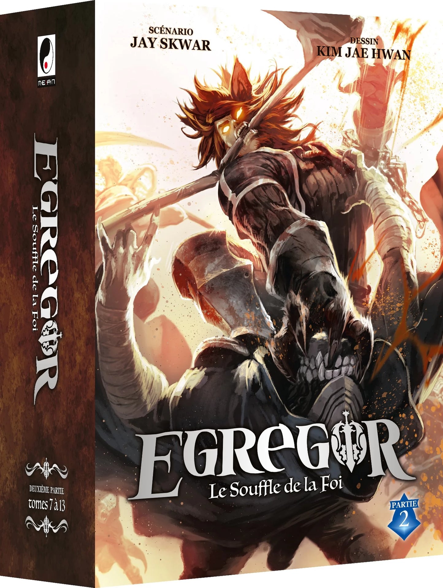 Egregor : Le Souffle de la Foi - Partie 2 (Tomes 07 à 13) - Coffret 7 Mangas Collector