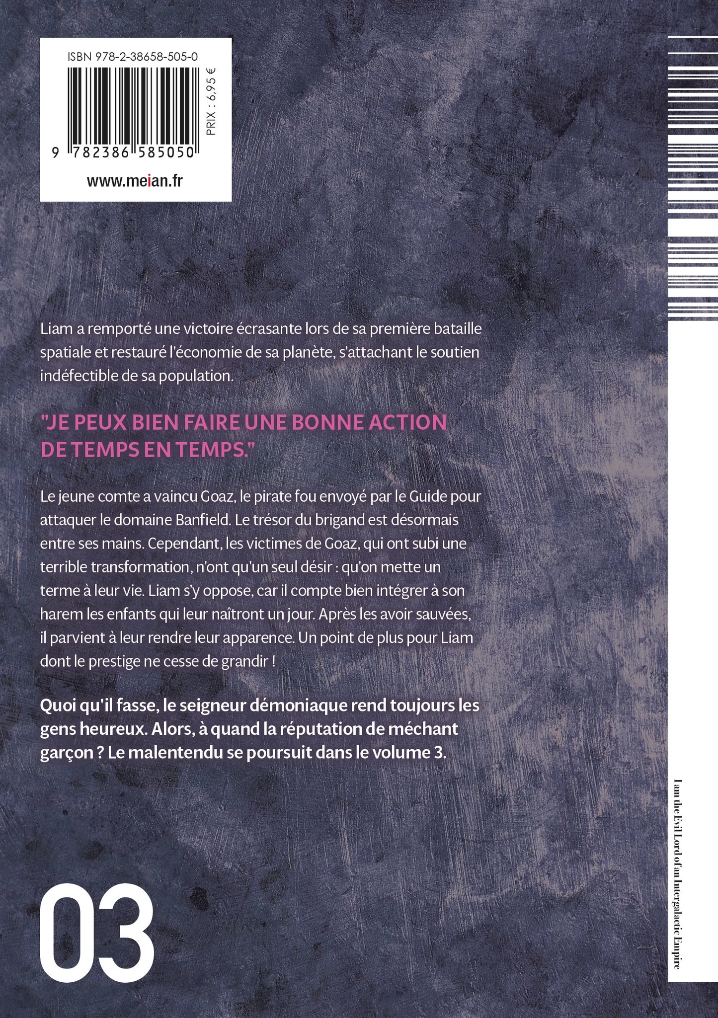 I'm the Evil Lord of an Intergalactic Empire - Tome 03