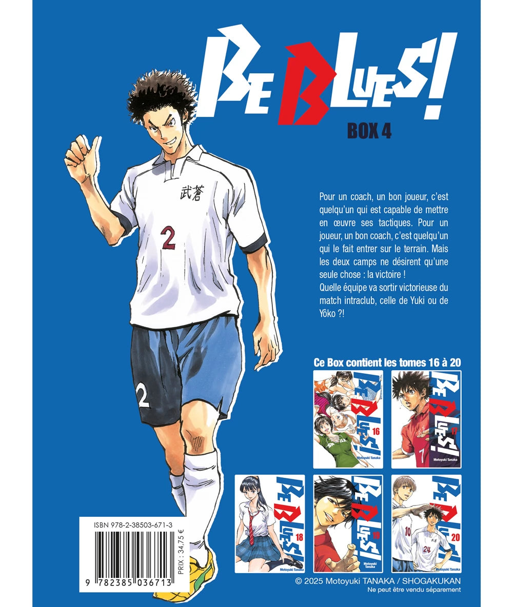 Be Blues! - Partie 4 (Tomes 16 à 20 ) - Coffret 5 mangas