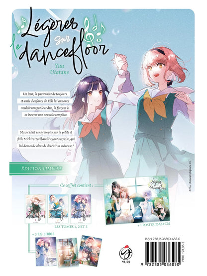 Légères sur le dancefloor - Partie 1 (Tomes 1 à 3) - Coffret 3 mangas