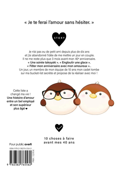 10 choses à faire avant mes 40 ans