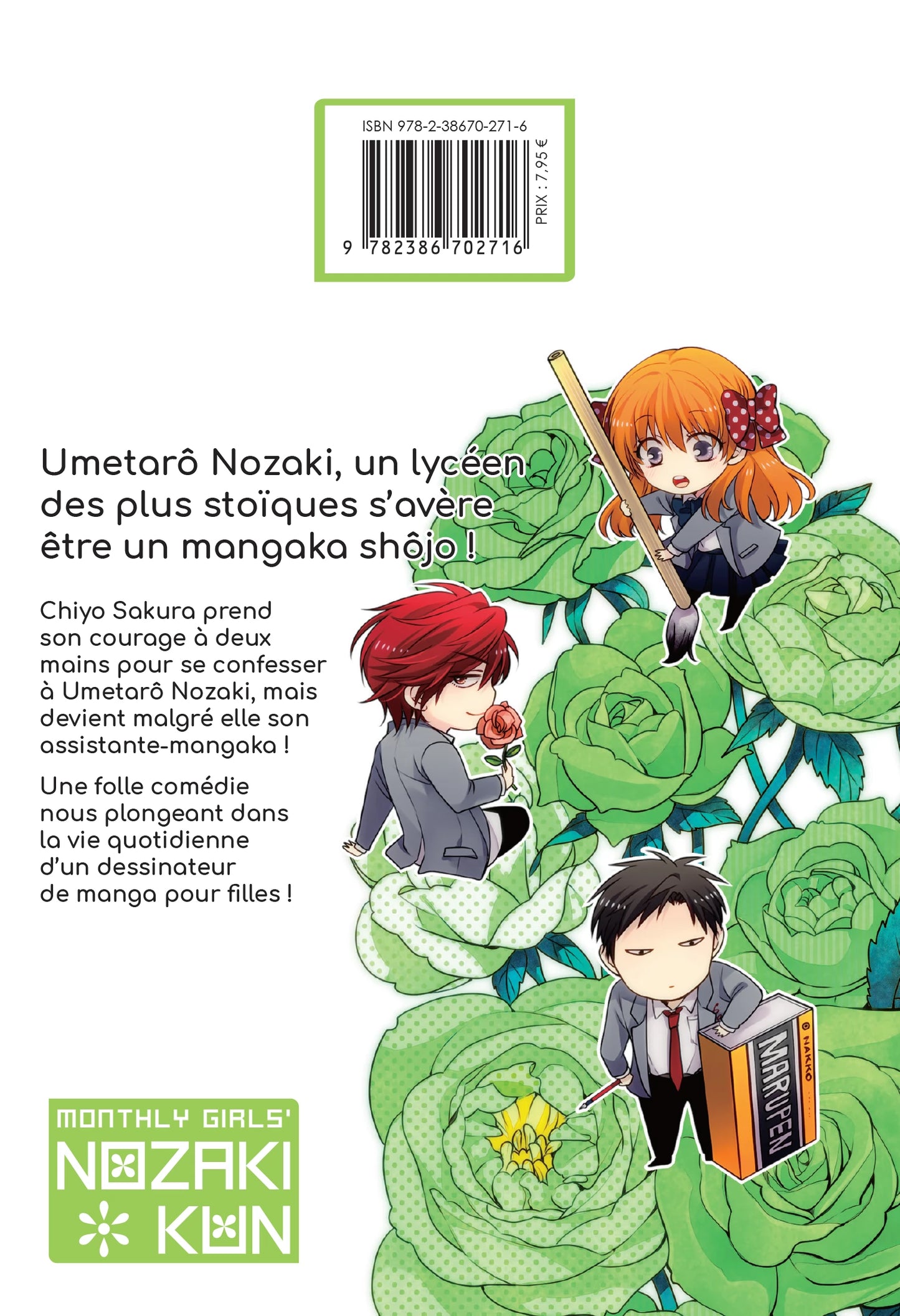 Monthly girls' Nozaki-kun - Tome 01