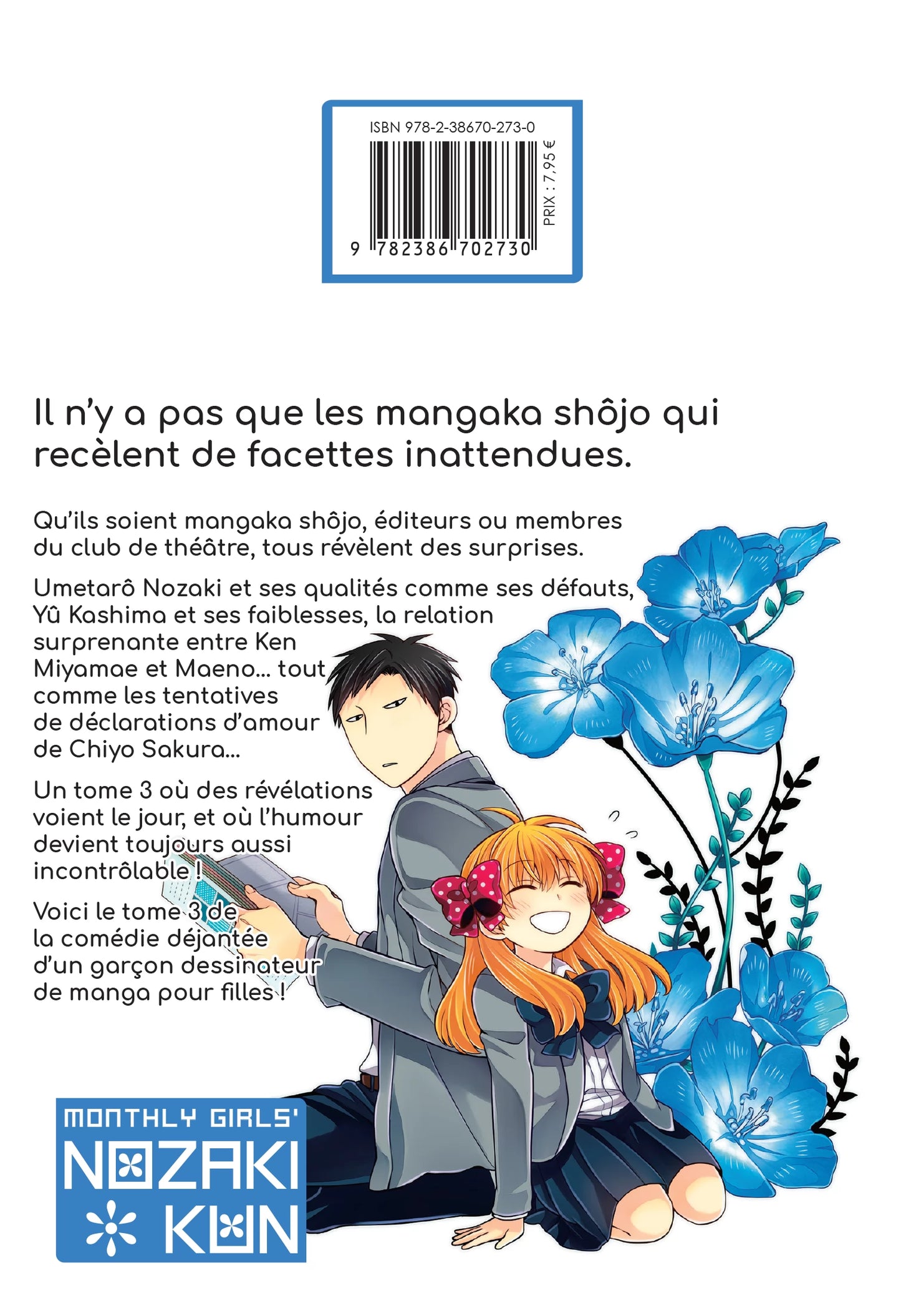 Monthly girls' Nozaki-kun - Tome 03