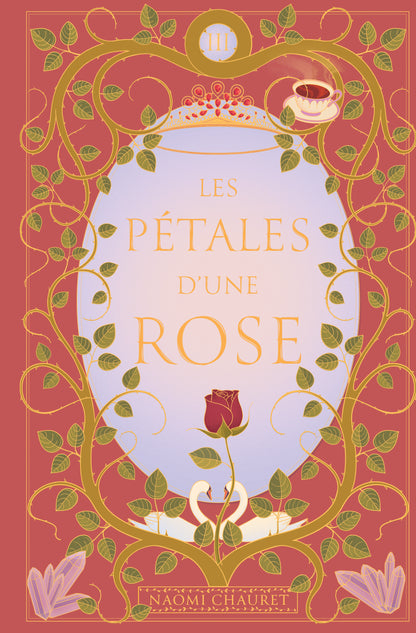 Les pétales d'une rose
