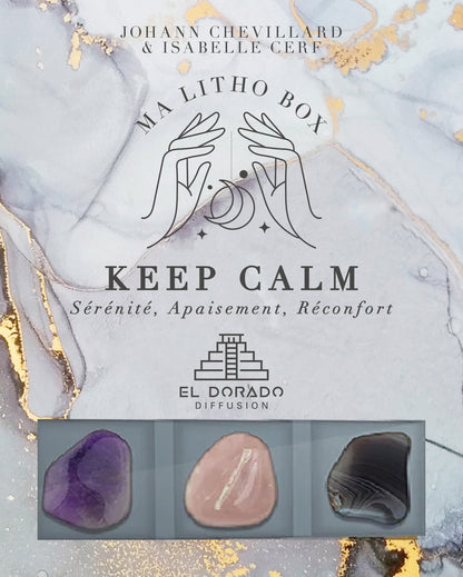 Ma Litho Box Keep Calm : Sérénité, Apaisement, Réconfort