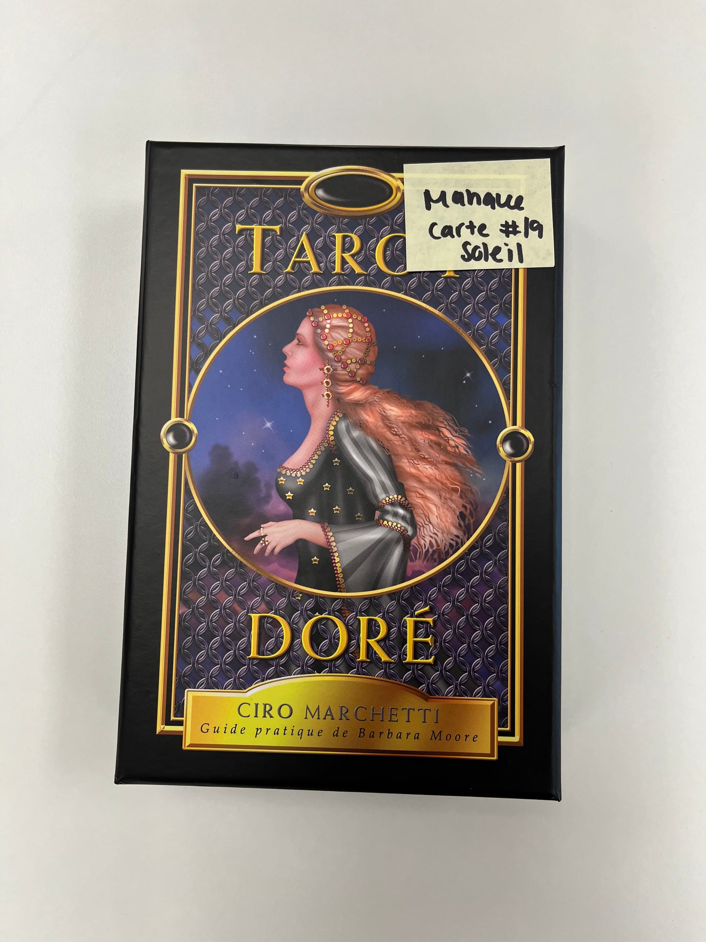 Tarot doré - Guide pratique *CARTE MANQUANTE : SOLEIL #19)