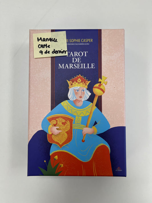 Tarot de Marseille *(CARTE MANQUANTE : #9 - 9 DE DERNIER)