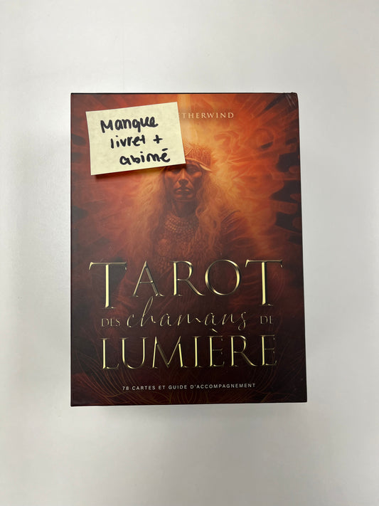 Tarot des Chamans de Lumière *(LIVRET MANQUANT + ABIMÉ)*