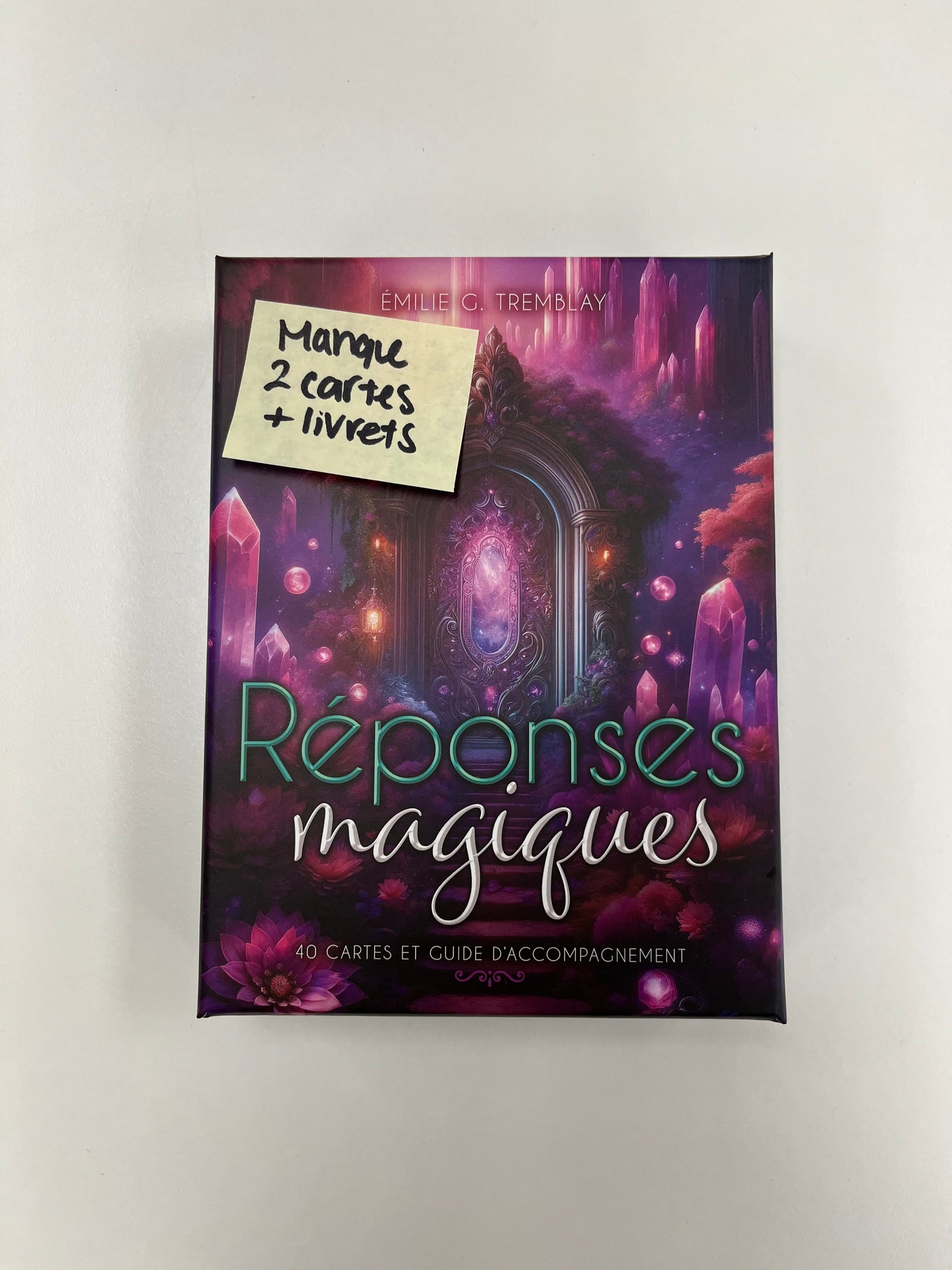 Réponses magiques *(LIVRET MANQUANT - 2 CARTES MANQUANTES)*