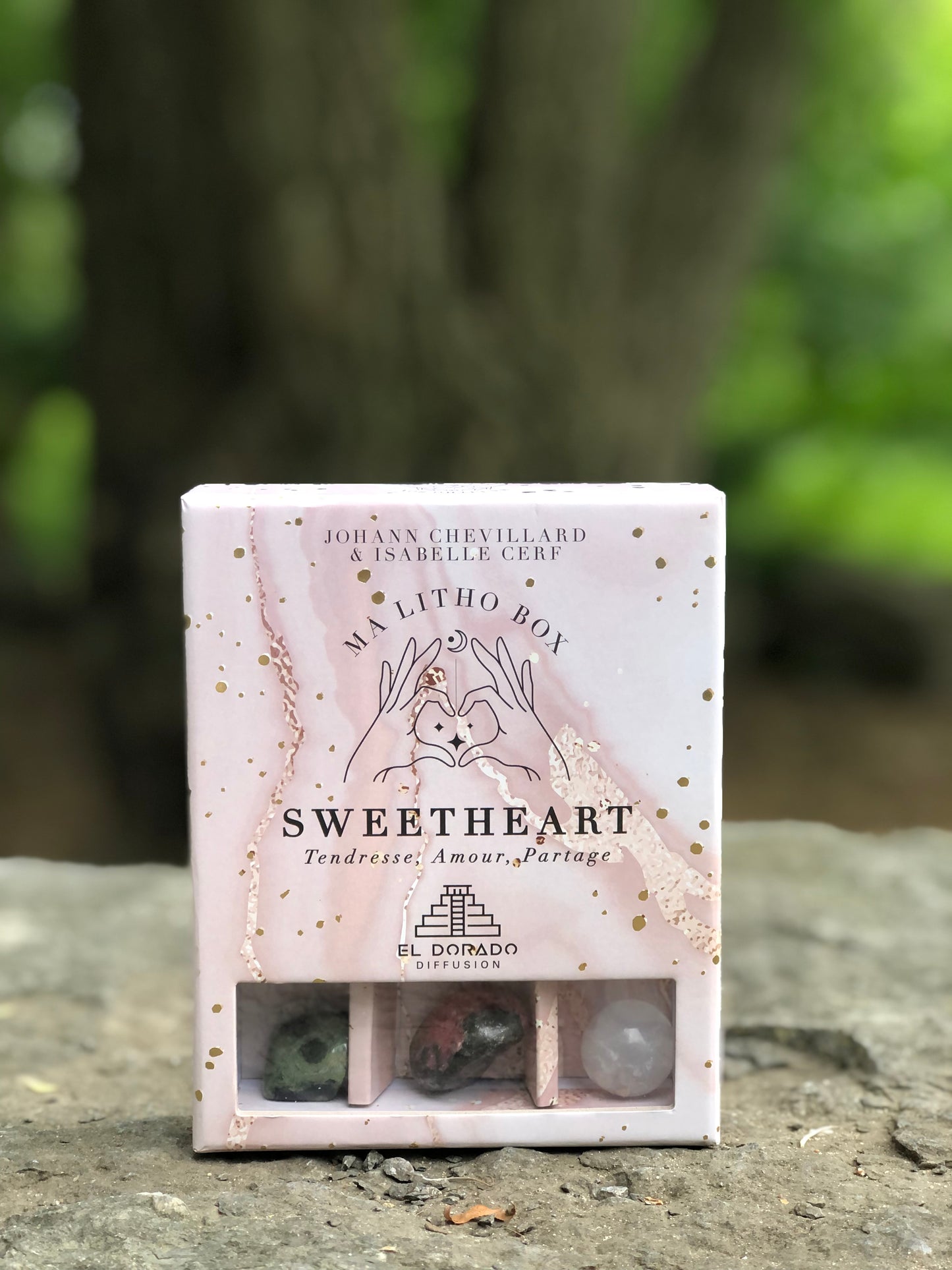 Ma Litho Box Sweetheart : Tendresse, Amour, Partage