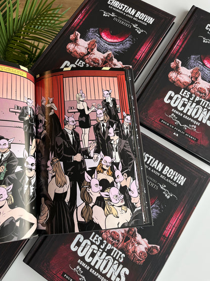 Les 3 p'tits cochons : Le roman graphique