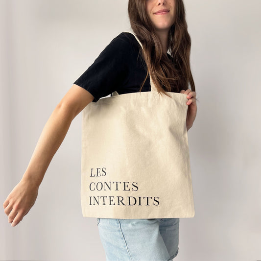Sac réutilisable en coton - Les Contes Interdits